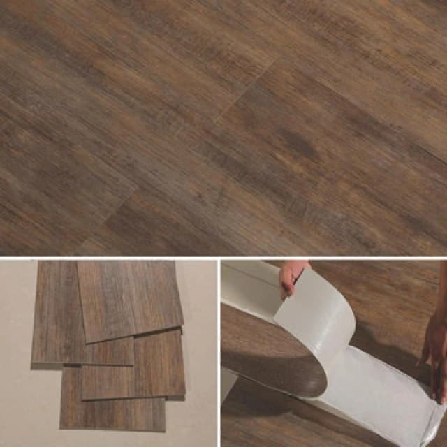 Gr8 Home 5M² Floor Planks Tiles Self Adhesive Wooden Effect Pvc Flooring M09 Nordic Oak
