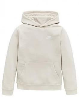 Nike Boys Sportswear Club Pullover Hoodie - Brown