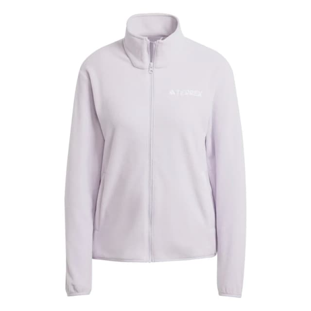 Womens zipped fleece adidas Terrex Multi Essentials Rose Female XS