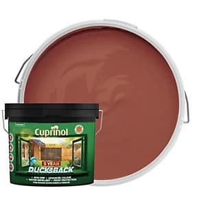 Cuprinol 5 Year Ducksback Matt Shed & Fence Treatment - Harvest Brown 9L