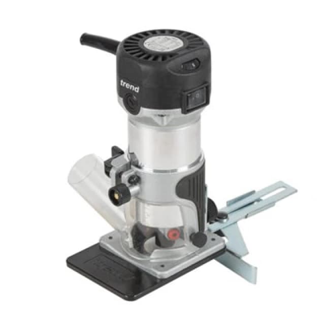 Trend T1Ets Trim Router With Extended Trim Base 1/4" Collet 710W 240V
