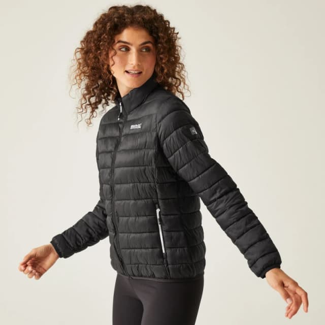 Womens down jacket Regatta Hillpack II Noir Female 38