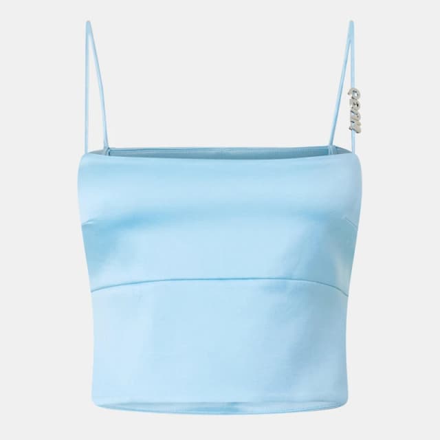 Hugo Womens Regular Fit T-Shirt Light/Blue female 8 (S)