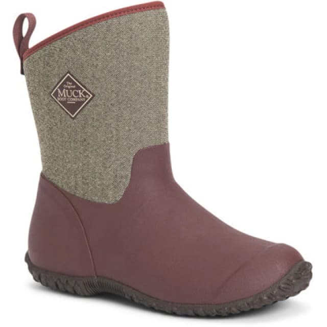 Muck Boots Womens Muckster II Slip On Short Wellington Boots UK Size 5 (EU 38) Raisin MUC074-RAISIN-5