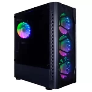 1st Player DK D4 Mid Tower Gaming Case - Black USB 3.0