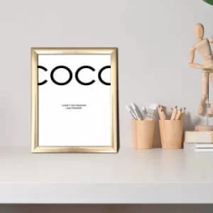 ACT-013 Multicolor Decorative Framed MDF Painting