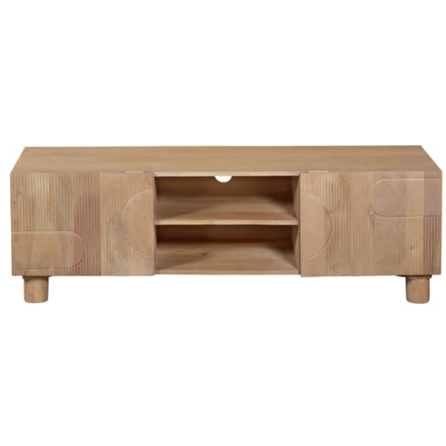 Indian Hub Austin Solid Wood TV Cabinet