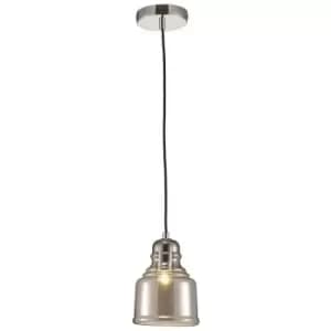 Suspension Ariel Chrome polished 1 bulb 26cm