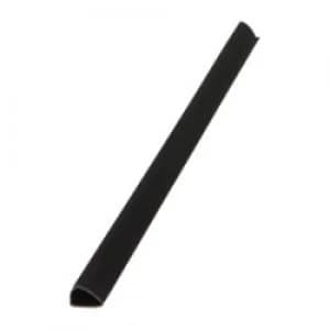 Spine Bars A4 Black Plastic 0.6 x 29.7cm Pack of 25