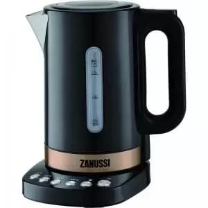 Zanussi ZEK1290DBK Cordless Kettle Black 1.7L 8ZAZEK1290DBK