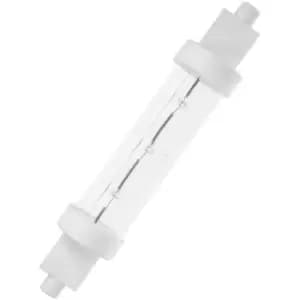 Infrared Catering Heat lamp Linear 200W R7s Dimmable Jacketed InfraRed Clear IR Light Bulb - Prolite