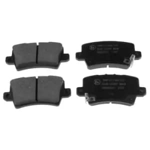 Brake Pad Set 16801 by Febi Bilstein Rear Axle