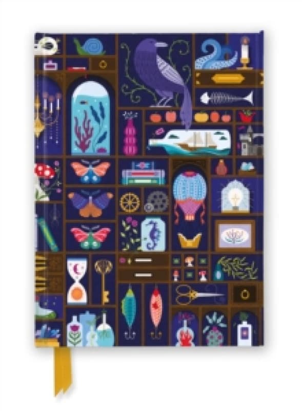 Jenny Zemanek: A Cabinet of Curiosities (Foiled Journal) Notebook / blank book
