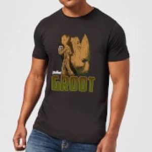 Avengers Groot Mens T-Shirt - Black