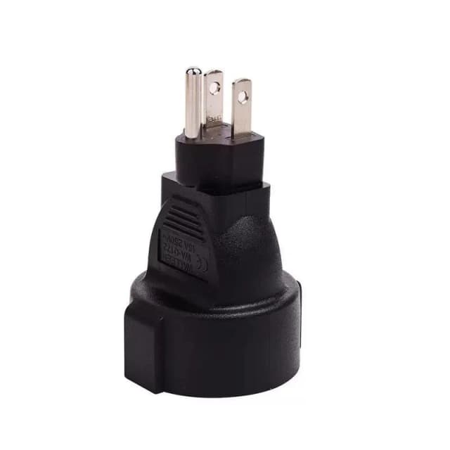 Microconnect PETRAVEL3 power plug adapter Type B Type F Black