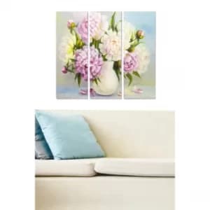 MDF545693890 Multicolor Decorative MDF Painting (3 Pieces)