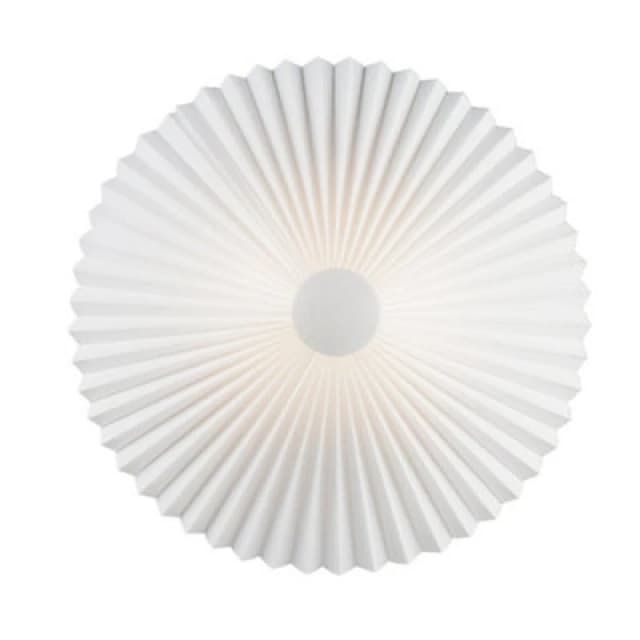 Nordlux Trio Plastic Wall Light Hardwire Or Plug-In White,plug In Or Mains