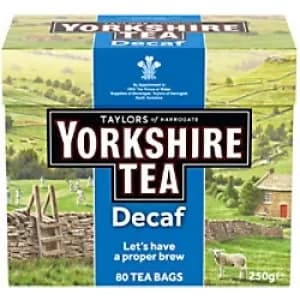 Yorkshire Tea Decaf 80x Tea Bags