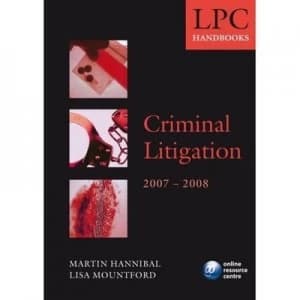 Criminal Litigation Handbook by Martin Hannibal Paperback