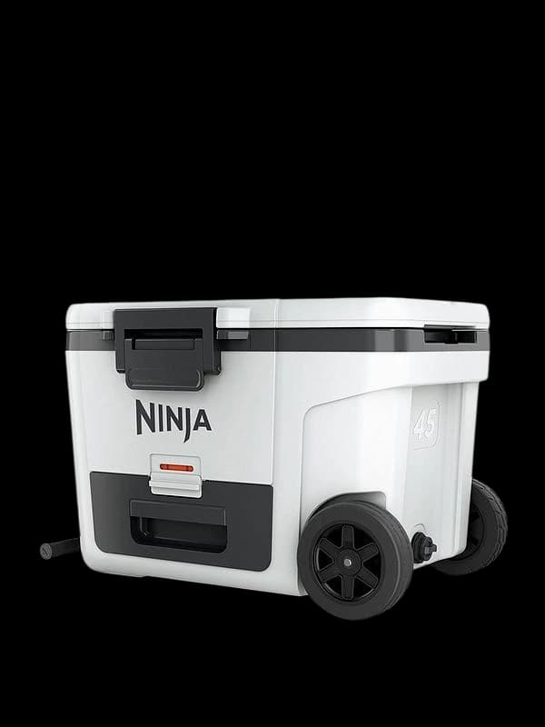 Ninja Frostvault 45Qt/42L Wheeled Cooler With Dry Zone, Cloud White Fb245Ukwh / Fb245Euwh Cloud White WK6E4 Unisex