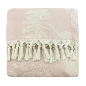 Tropics Tasselled Bath Towel Blush
