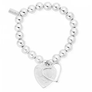 ChloBo SBMB028042 Women's Medium Ball Open And Decorated Heart Br