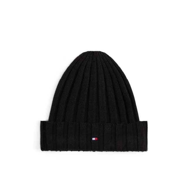 Tommy Hilfiger Kids Flag Beanie Black BDS unisex L-XL
