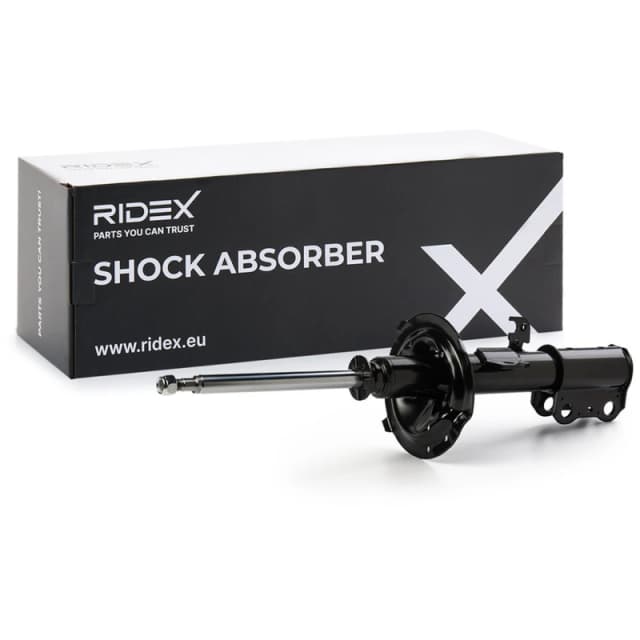 KYB 334320 Shock absorber Front Axle Left, Gas Pressure, Twin-Tube, Suspension Strut, Top pin Shock Absorber (854)