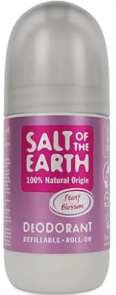 Salt of the Earth Peony Blossom Refillable Roll On Deodorant 75ml