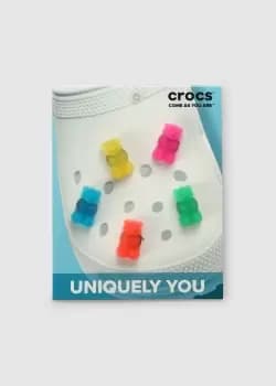Crocs Womens Jibbitz Candy Bear 5 Pack In Multi