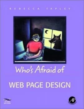 Whos Afraid of Web Page Design by Rebecca Tapley Book
