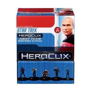 Star Trek HeroClix Away Team: The Next Generation - To Boldly Go... Gravity Feed (24 Packs)