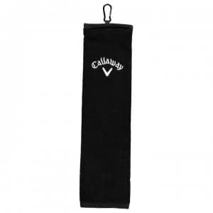 Callaway Tri Fold Towel - Black