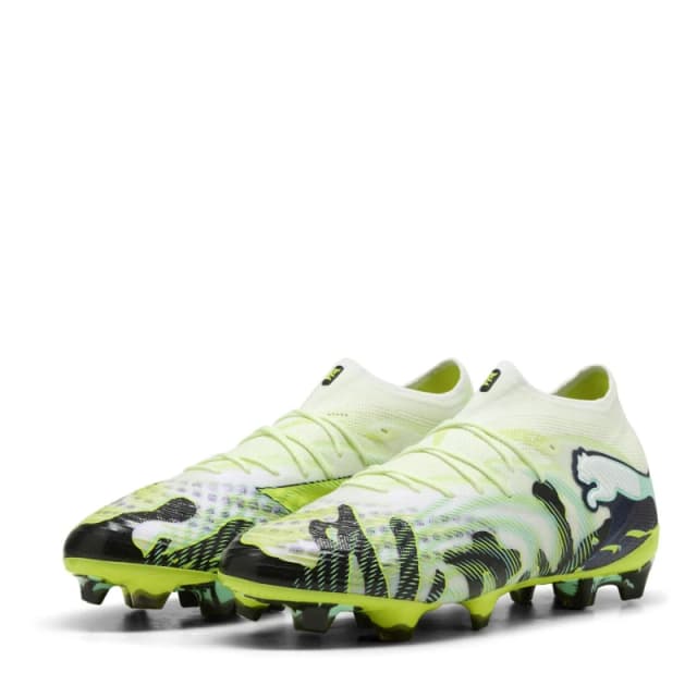 Puma Future 8 Ultimate Adults Firm Ground Football Boots Mint/White male 11 (46)