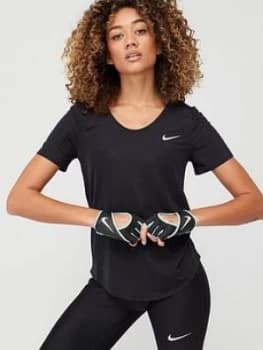 Nike Icon Clash V-Neck Tee - Black