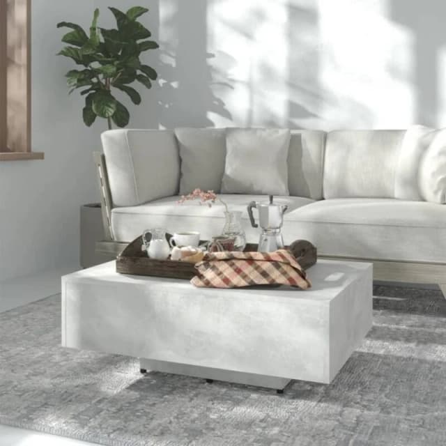VIDAXL Coffee Table Concrete Grey 85x55x31cm Engineered Wood Vidaxl 8720286352397