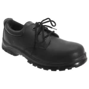 Grafters Mens Fully Composite Non-Metal Safety Shoes (37 EUR) (Black)