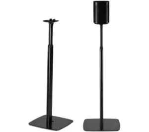 FLEXSON FLXS1AFS2021 Sonos One & Play:1 Adjustable Floorstand Pair - Black