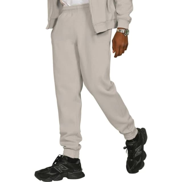 Casual Classics Mens Core 280 Cotton Blend Jogging Bottoms in Stone Size: XS Stone Male XS