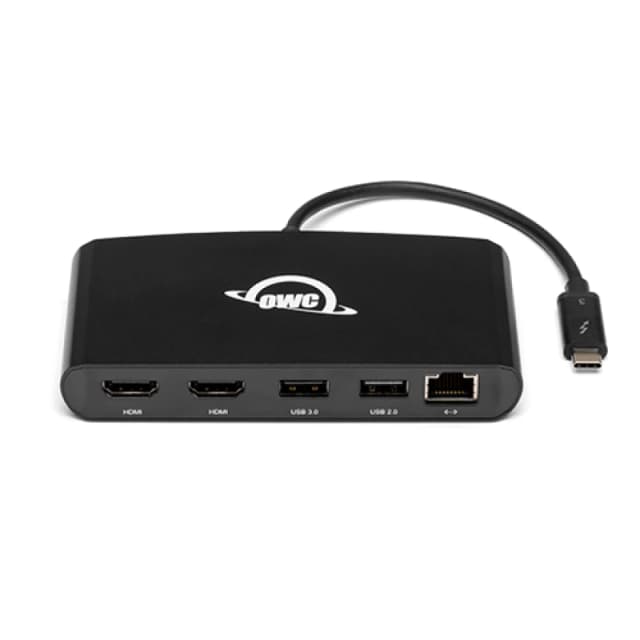 OWC OWC Thunderbolt 3 mini Dock Wired Black OWCTB3MDK5P
