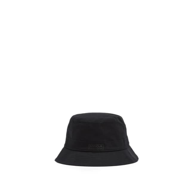 Barbour International Mens Norton Bucket Hat Black BK72 male Medium