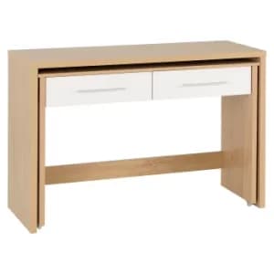 Seville Slider Desk White
