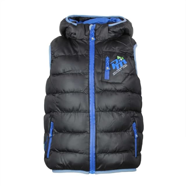 Peak Mountain Children's sleeveless ski jacket Peak Mountain Ecarti Noir Male 5 ans ECARTI/3-8/YL/A-NOIR