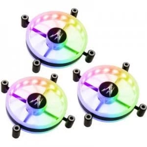 Zalman ZM-LF120 ARGB Triple Pack inkl. Controller PC fan Black (W x H x D) 120 x 120 x 26 mm