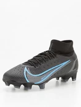 Nike Mens Mercurial Superfly 8 Pro Firm Ground Football Boots - Black, Size 11, Men