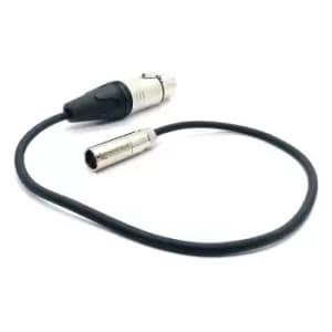 Kondor Blue Mini XLR Male – Female Cable (2 Pack)