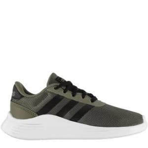 adidas Lite Racer 2 Trainers Child Boys - Khaki/Blk/Wht