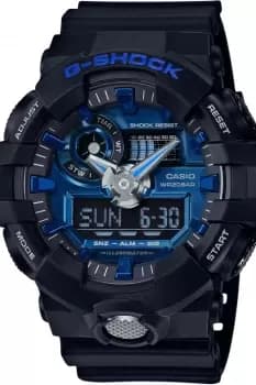 Mens Casio G-Shock Alarm Chronograph Watch GA-710-1A2ER
