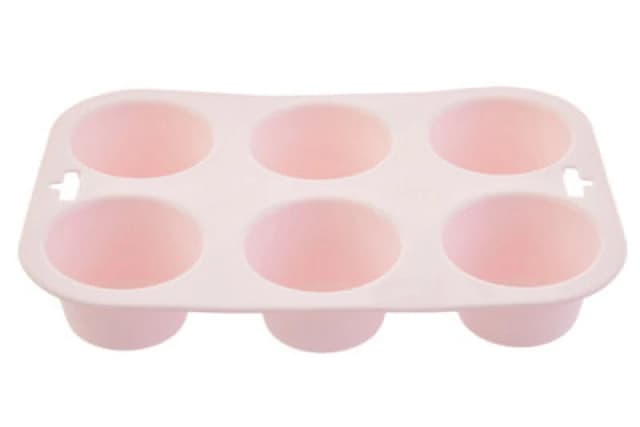 Premier Housewares Zing Pastel Muffin Mould Pink