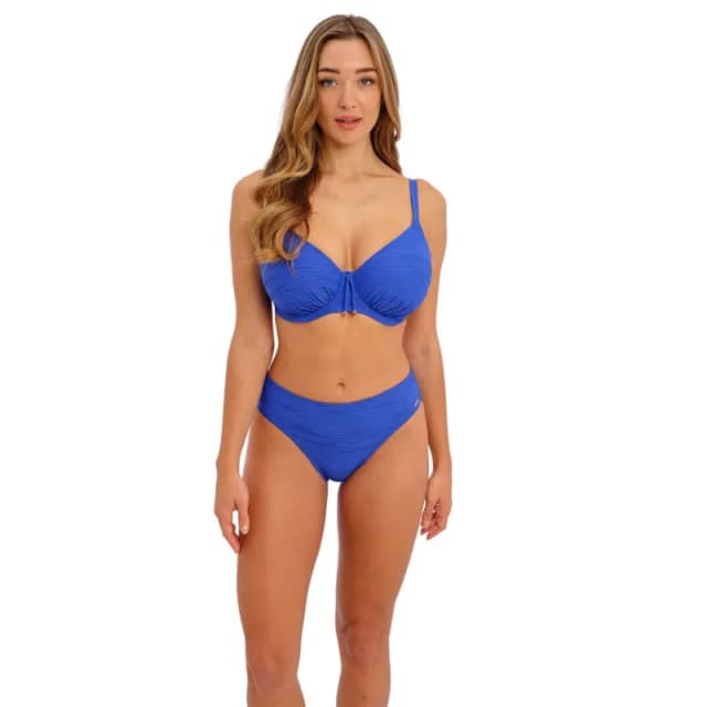 Fantasie Womens mid-rise swimsuit bottom Fantasie Beach Waves Ultramarine Bleu Female L